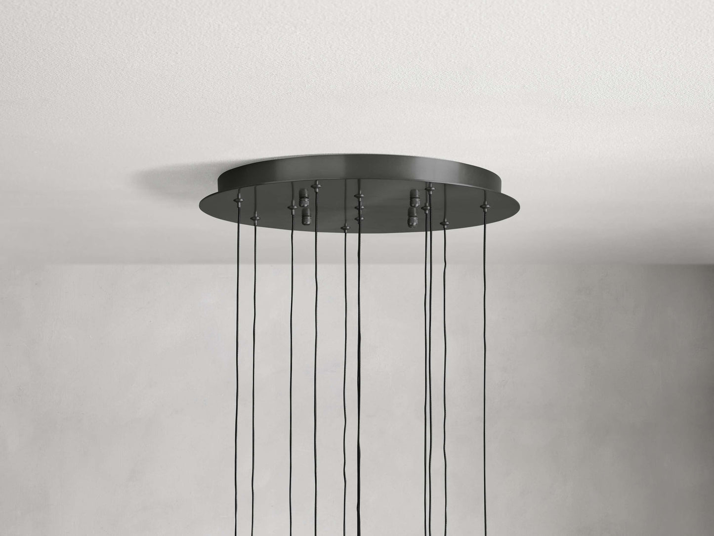 Soltaire Round Chandelier 17" 24" 36“ 48''58“