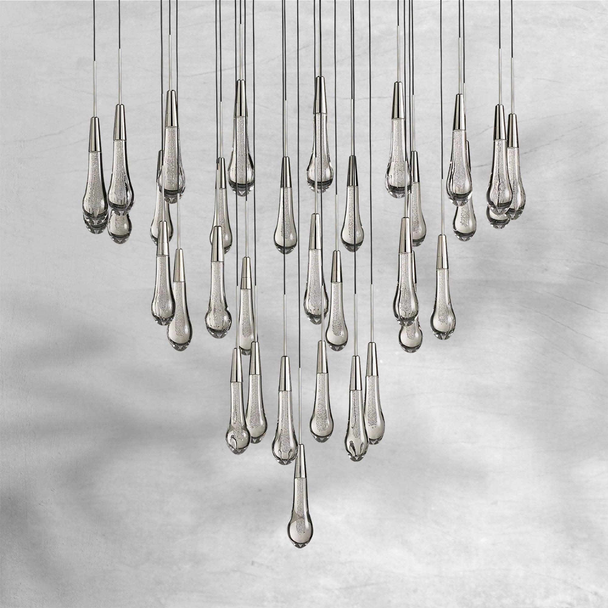 Soltaire Round Chandelier 17" 24" 36�� 48''58��