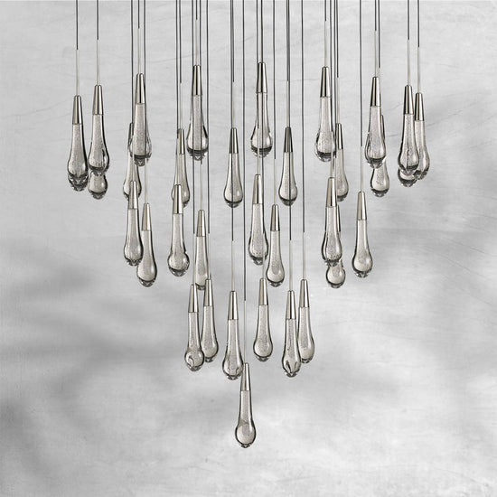 Soltaire Round Chandelier 17"24"36"48''58"