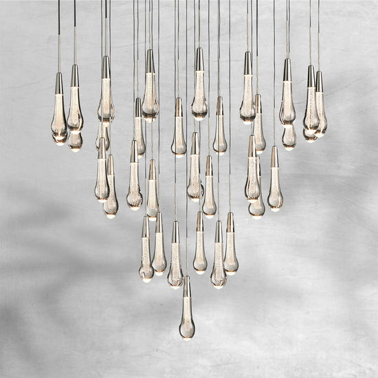Soltaire Round Chandelier 17"24"36"48''58"