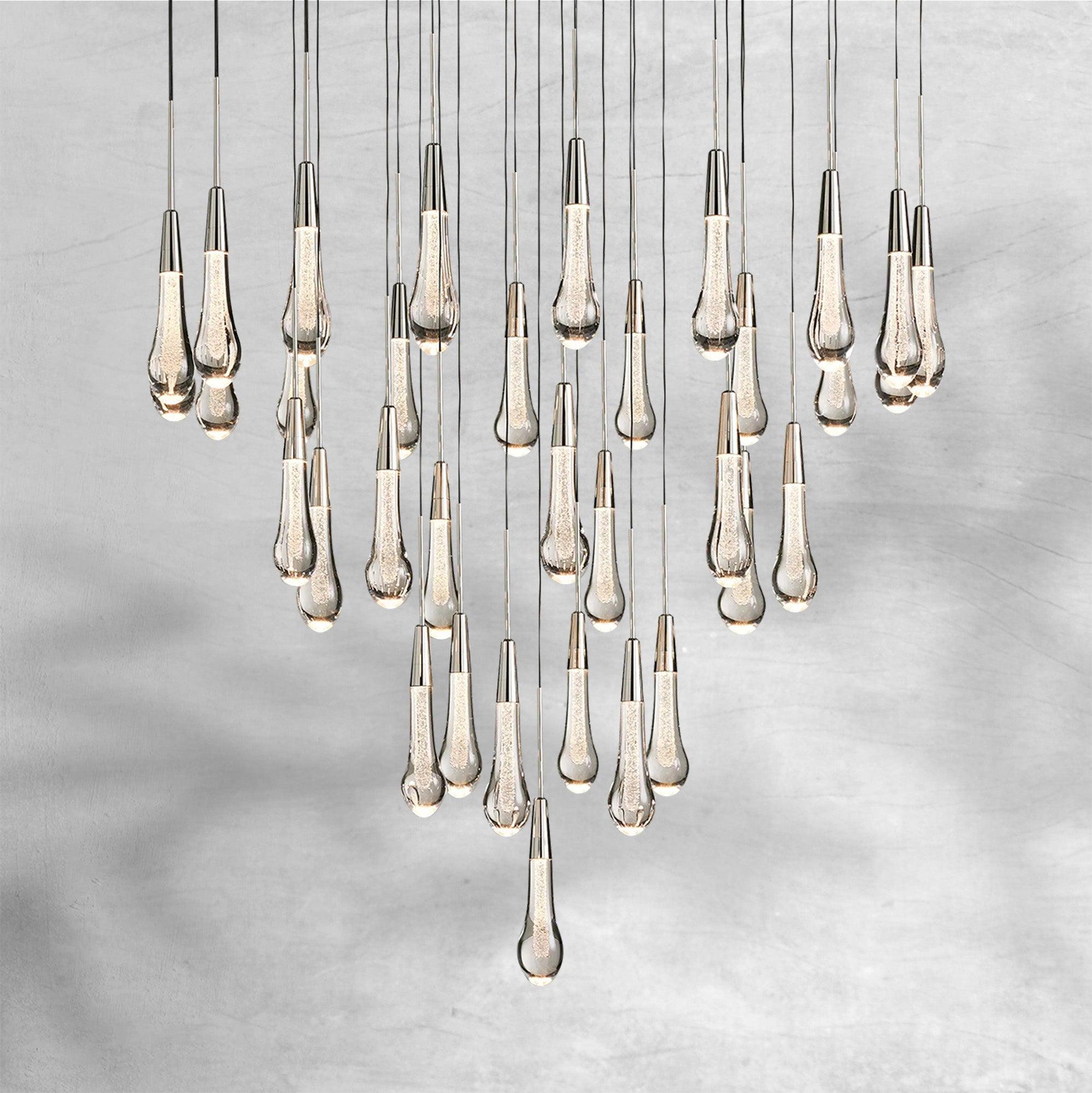 Soltaire Round Chandelier 17" 24" 36�� 48''58��