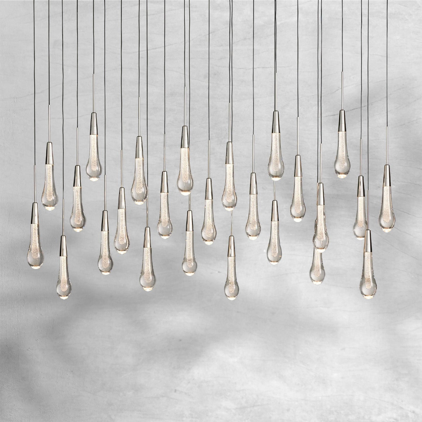 Soltaire Linear Chandelier 37"50"70"