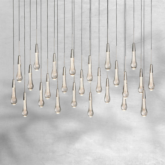 Soltaire Linear Chandelier 37"50"70"