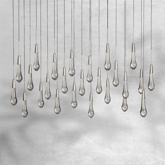 Soltaire Linear Chandelier 37"50"70"