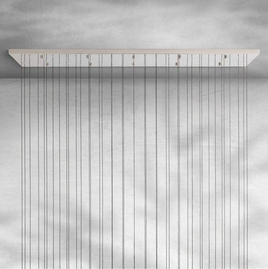 Soltaire Linear Chandelier 37"50"70"