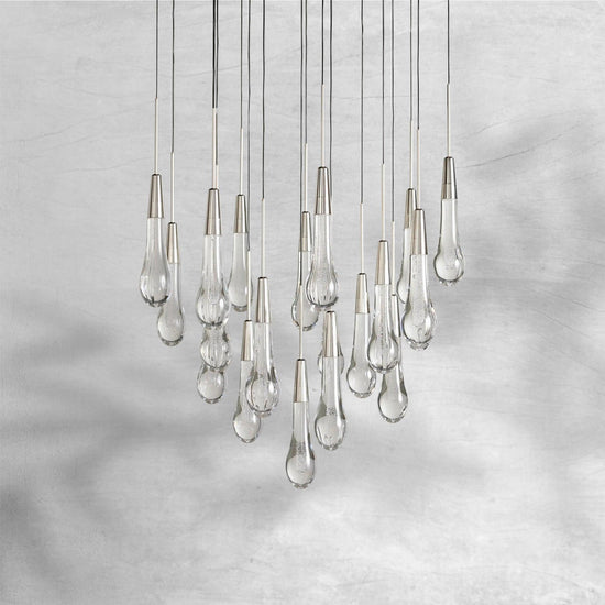 Soltaire Round Chandelier 17" 24" 36“ 48''58“