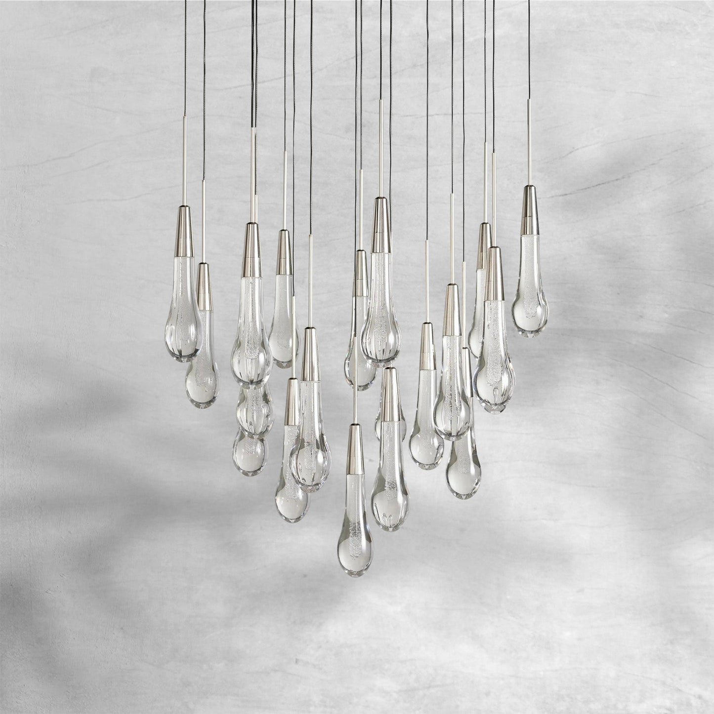 Soltaire Round Chandelier 17"24"36"48''58"