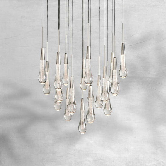 Soltaire Round Chandelier 17"24"36"48''58"