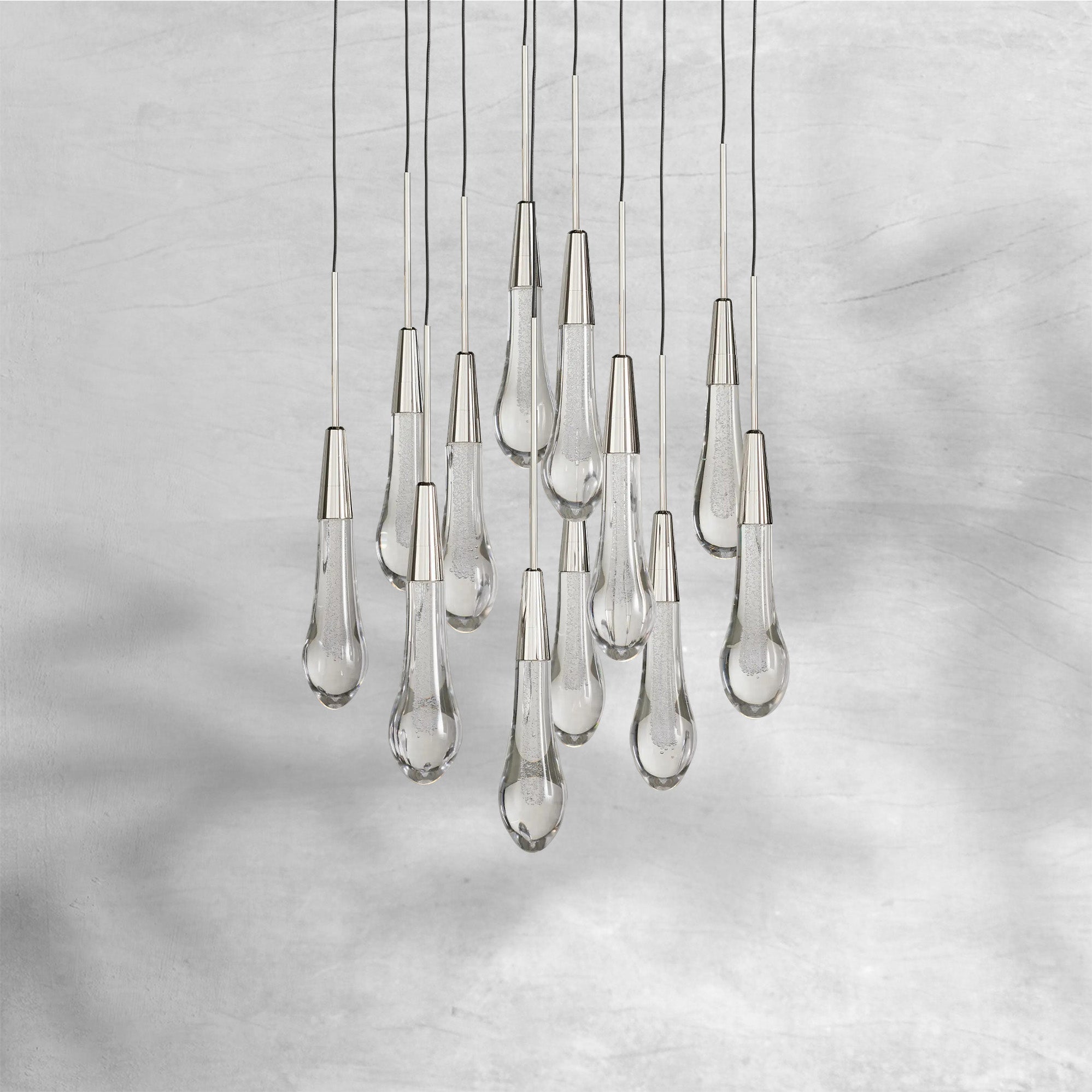 Soltaire Round Chandelier 17"24"36"48''58"
