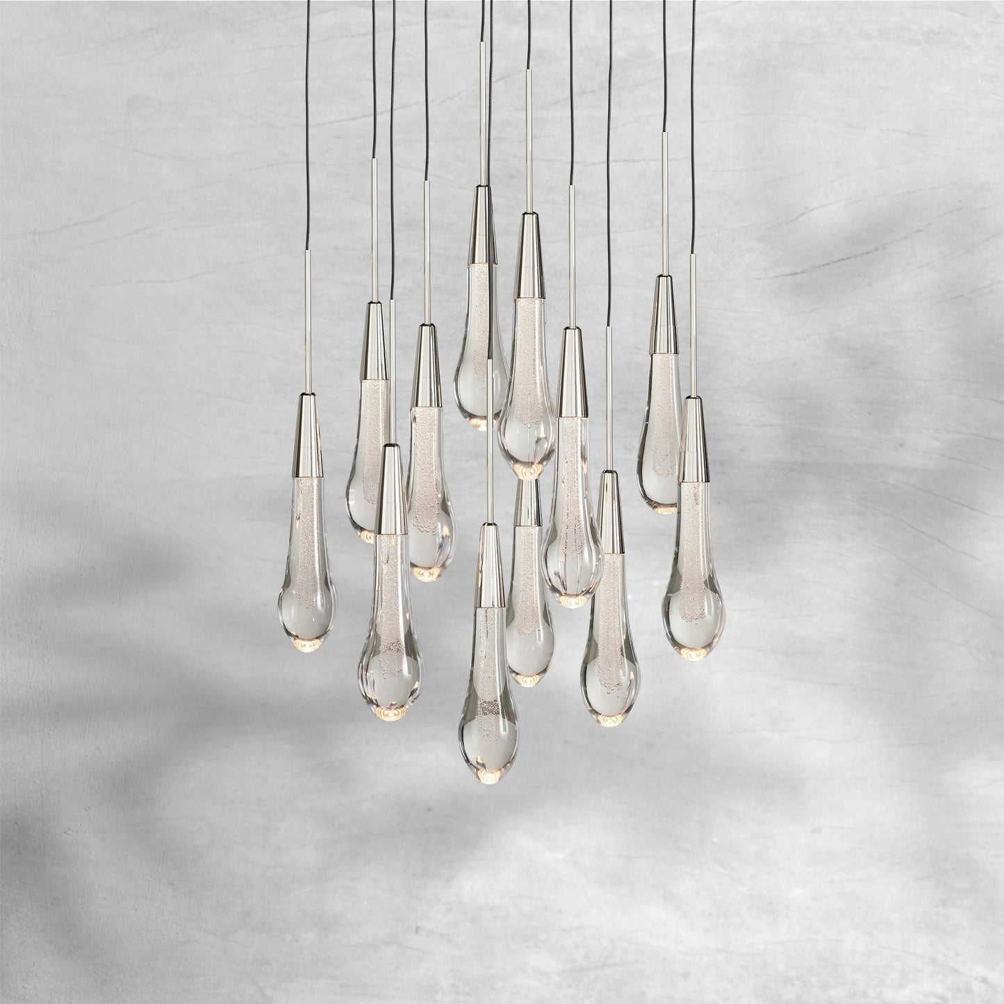 Soltaire Round Chandelier 17"24"36"48''58"