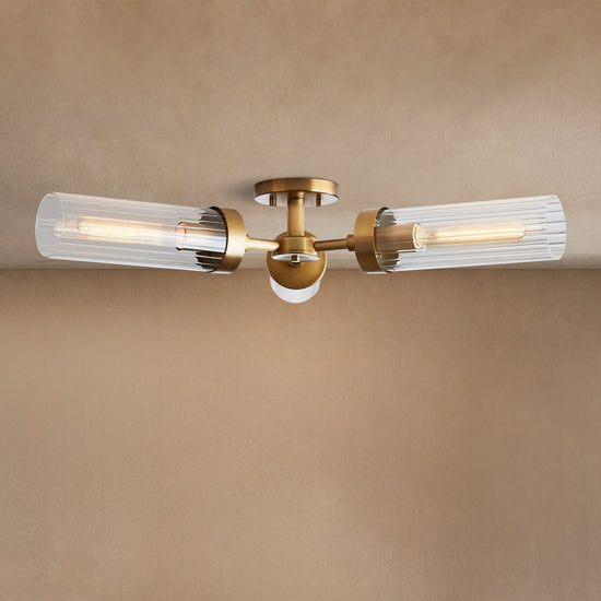 Andreas 3-Light Flushmount