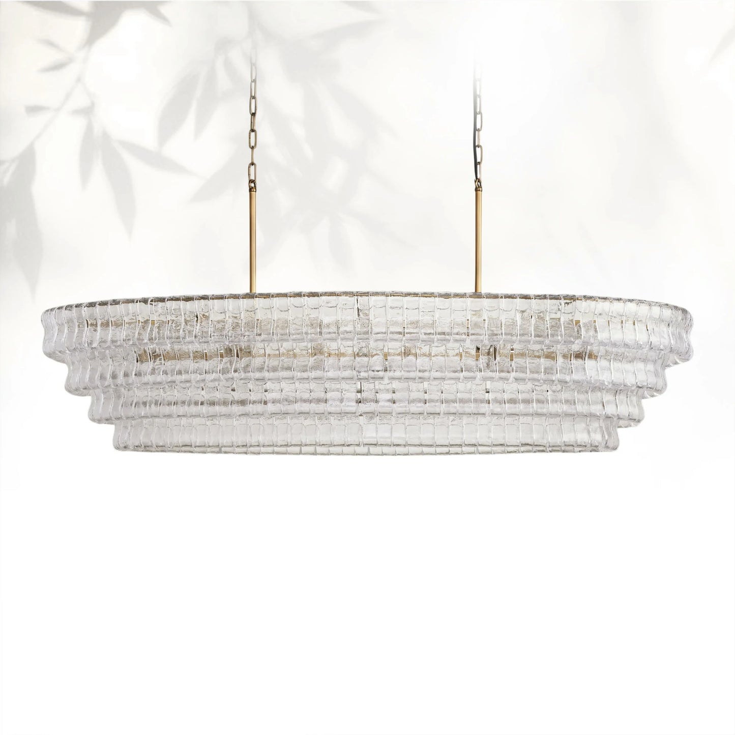 Ghiaccio Oval Chandelier