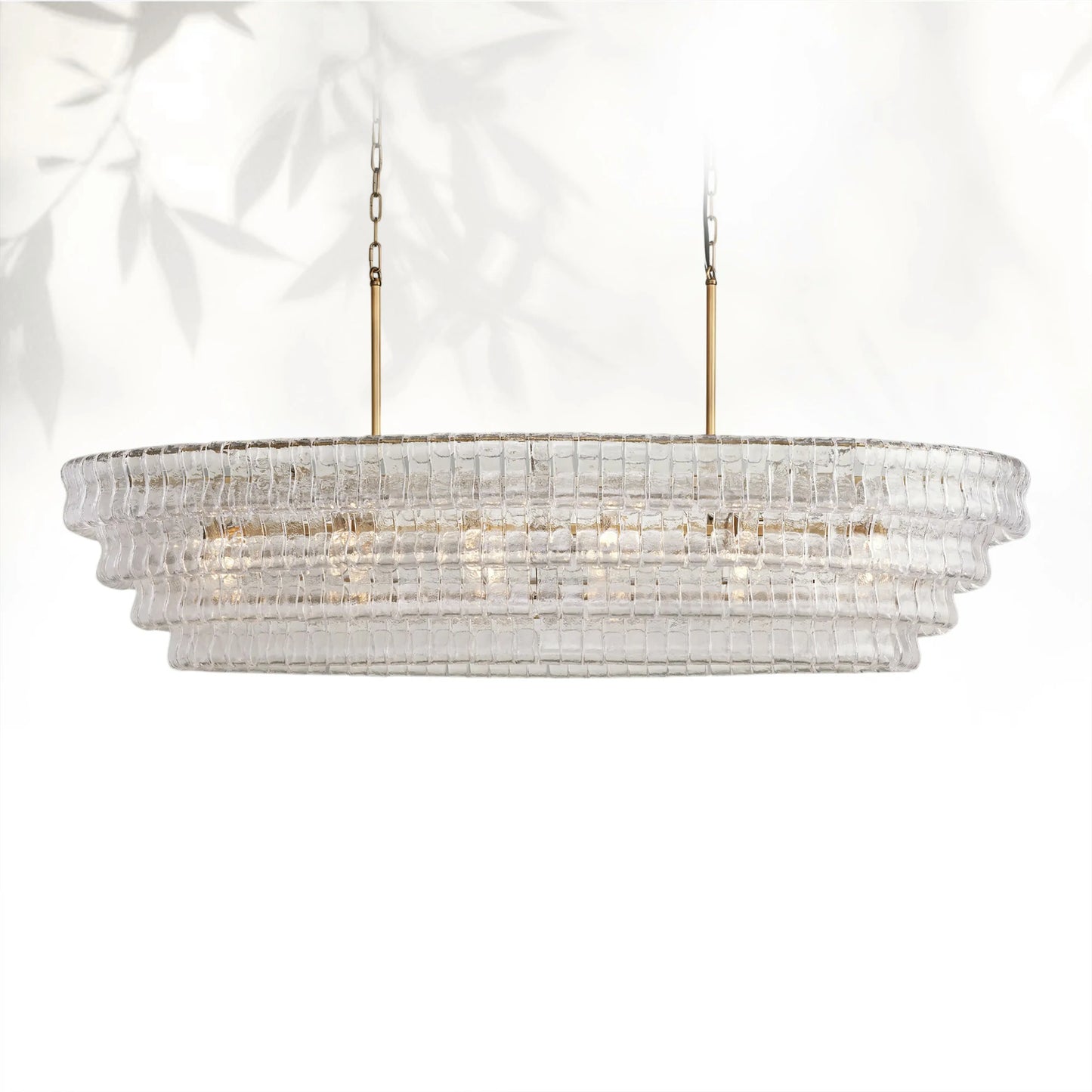 Ghiaccio Oval Chandelier