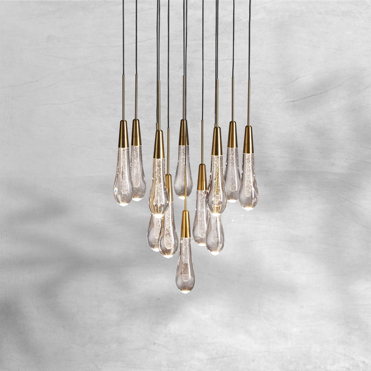 Soltaire Round Chandelier 17"24"36"48''58"