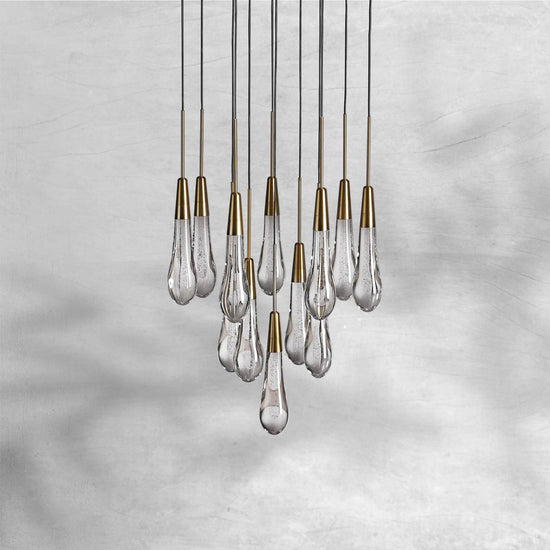 Soltaire Round Chandelier 17" 24" 36“ 48''58“