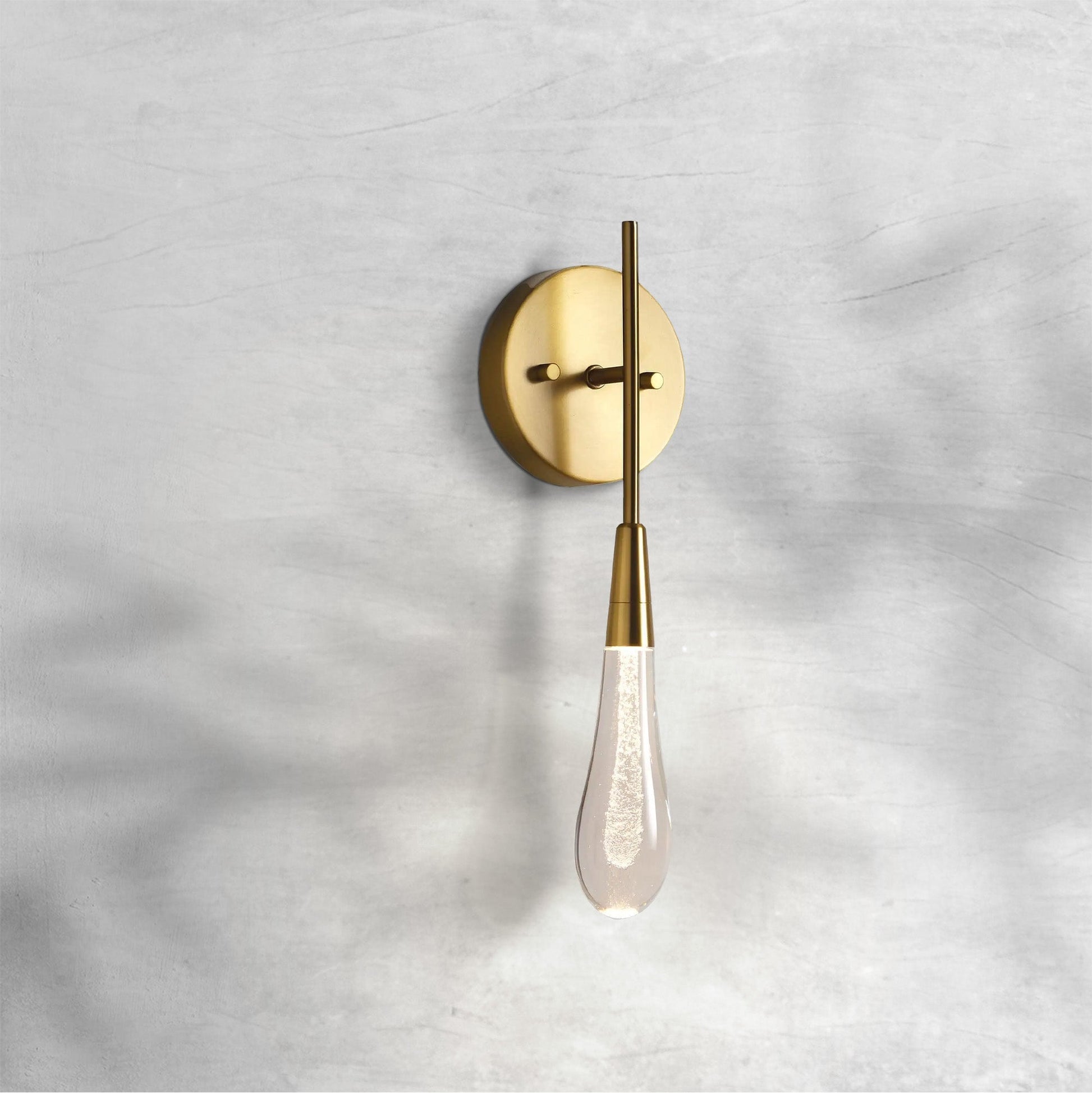 Tricolorbeer Radiant Solstice Crystal Wall Sconce - Background Shot