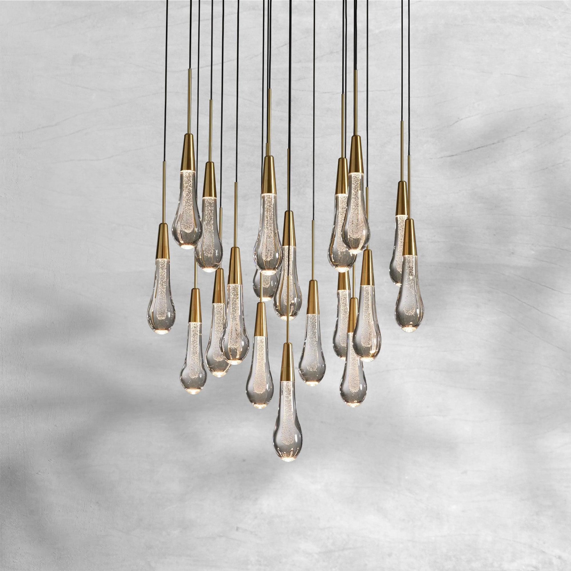 Soltaire Round Chandelier 17" 24" 36�� 48''58��