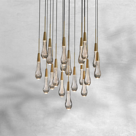 Soltaire Round Chandelier 17"24"36"48''58"