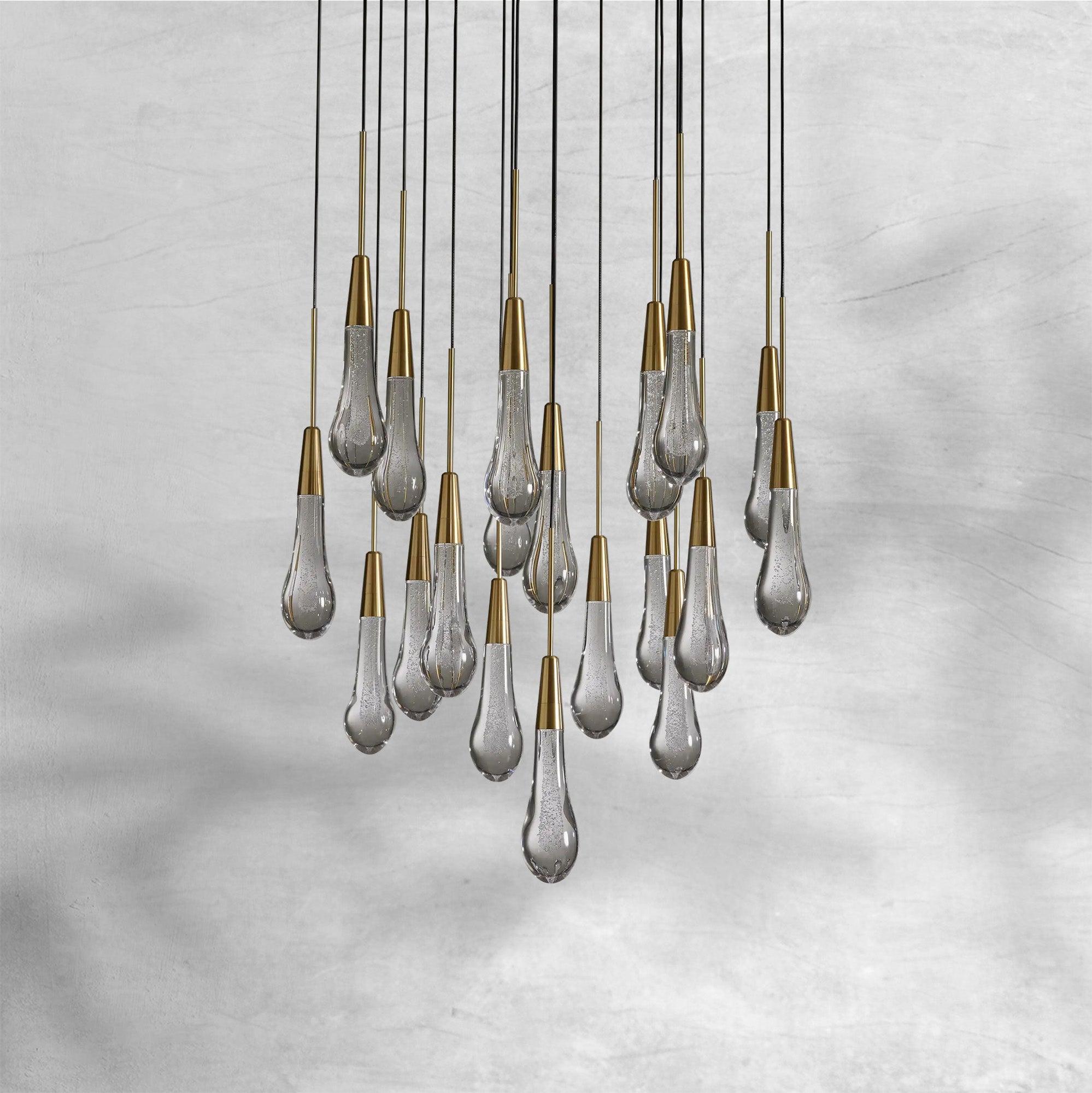Soltaire Round Chandelier 17" 24" 36�� 48''58��