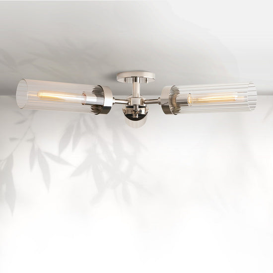 Andrees 3-Light Flushmount