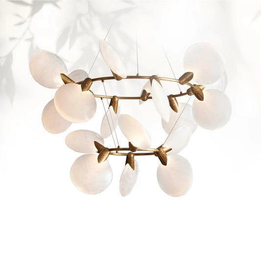 Lylor 2-Tiered Halo Chandelier