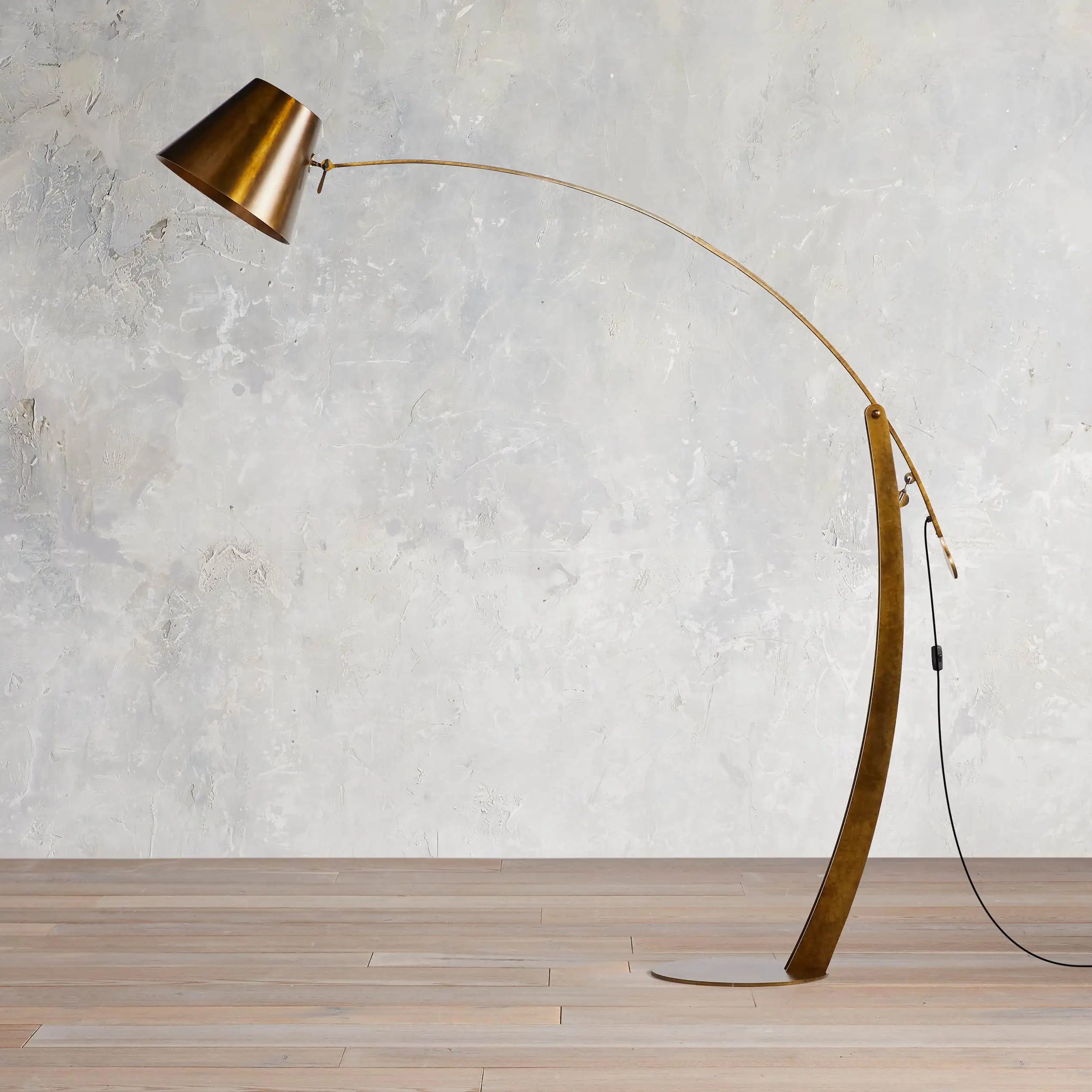 Acodia Bronze Arc Floor Lamp