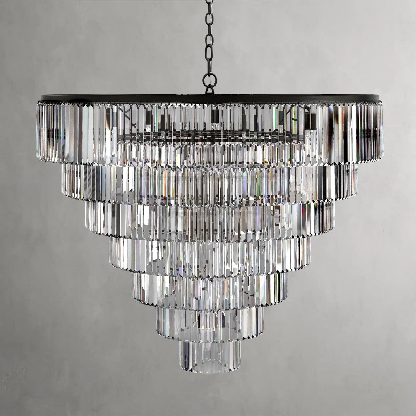 Leyland Tiered Round Chandelier