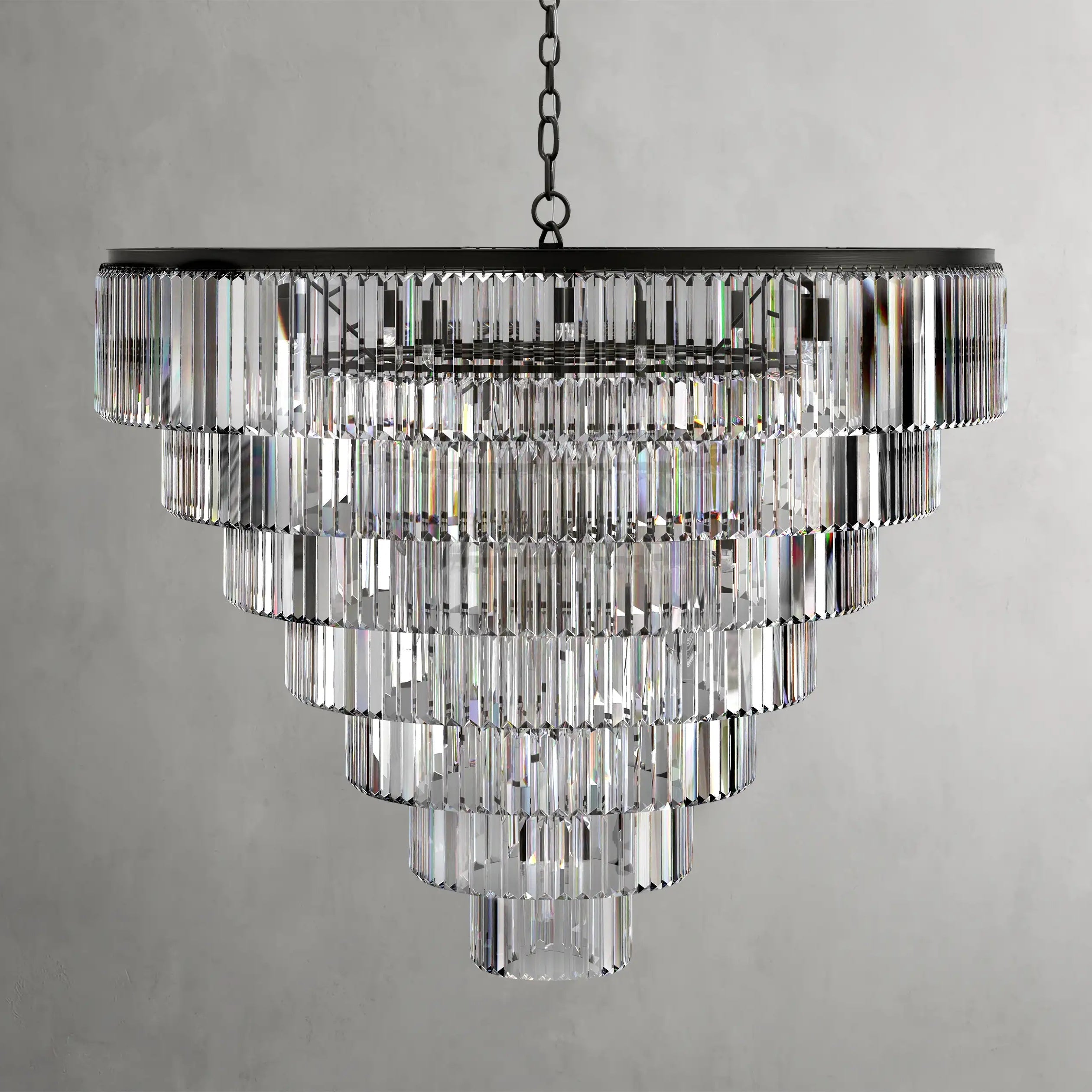 Leyland Tiered Round Chandelier