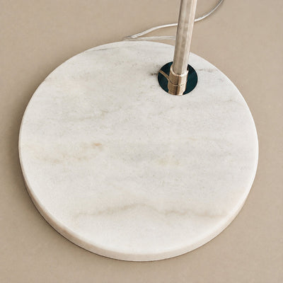 Tricolordeer Curved Marble Floor Lamp