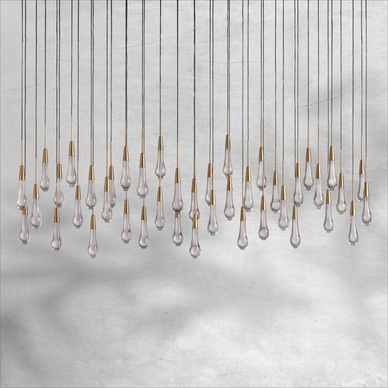 Soltaire Linear Chandelier 37"50"70"