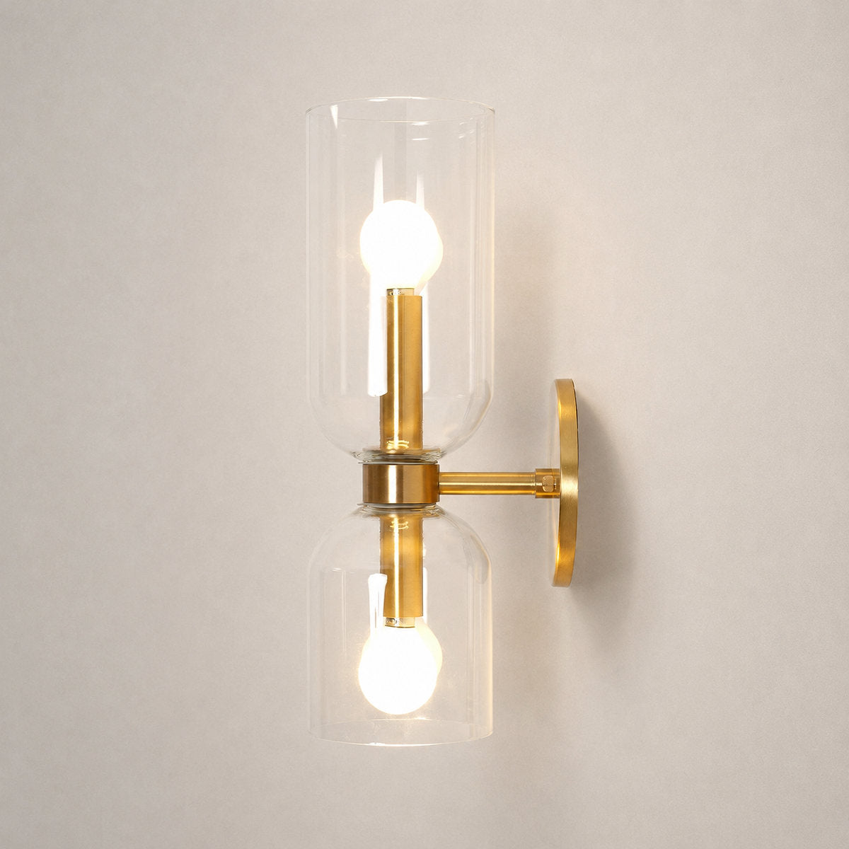 Edie Wall Lamp, 4.7-Inch x H 13.8-Inch, Gold for Living Room