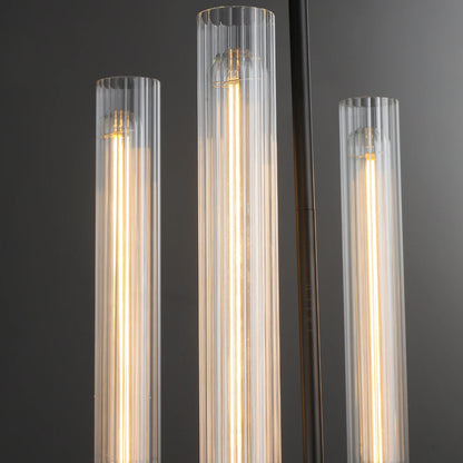 Cannel Glass Round Chandelier