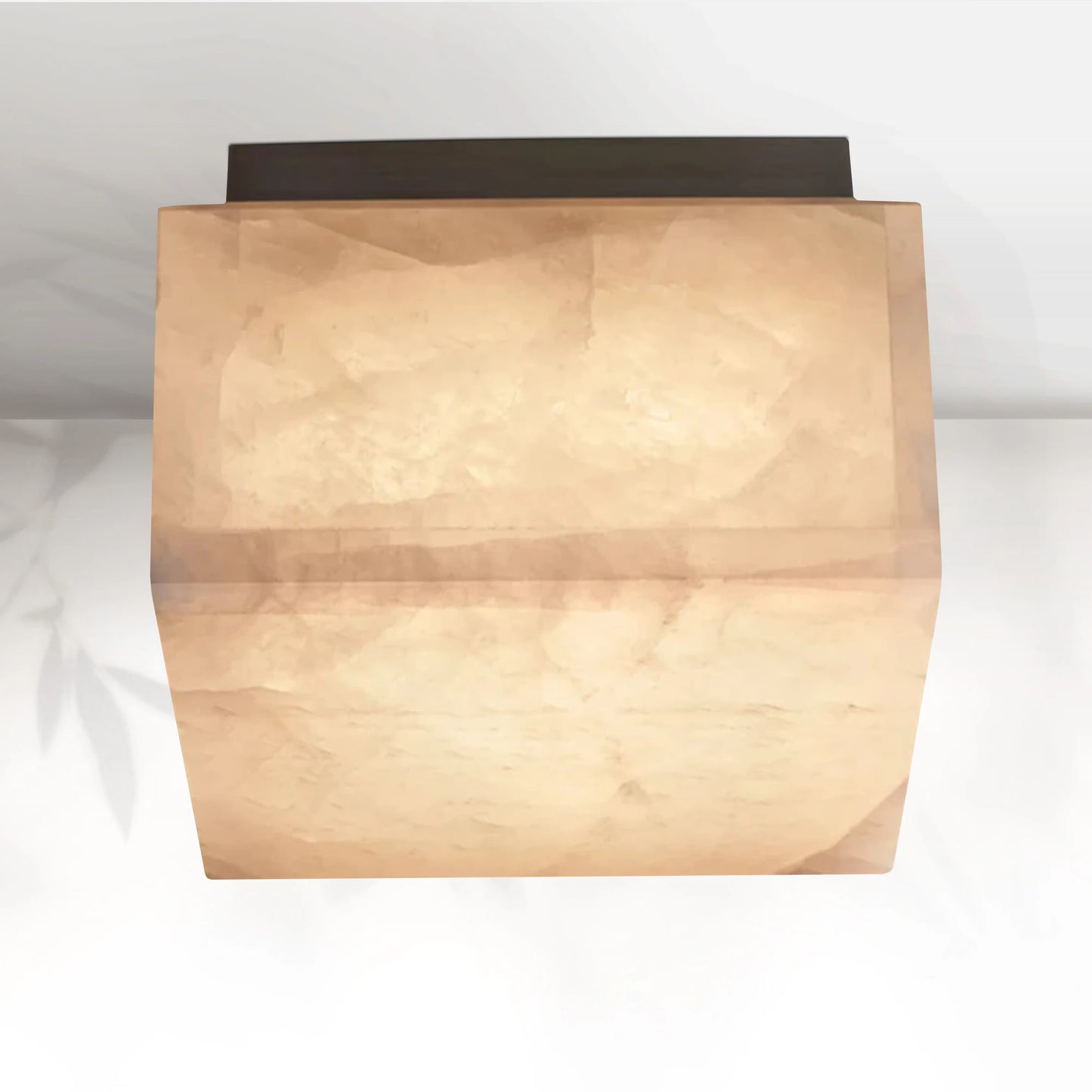 Rivaga Calcite Square Flushmount 6"10"14"