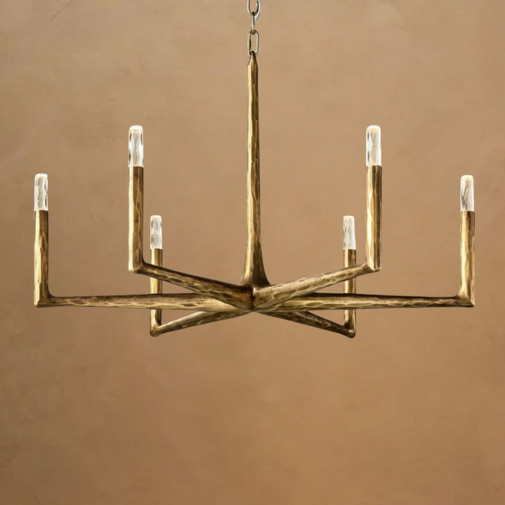 Thalen Forged Round Chandelier