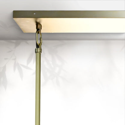 Paricia Glass Linear Chandelier 49"60"