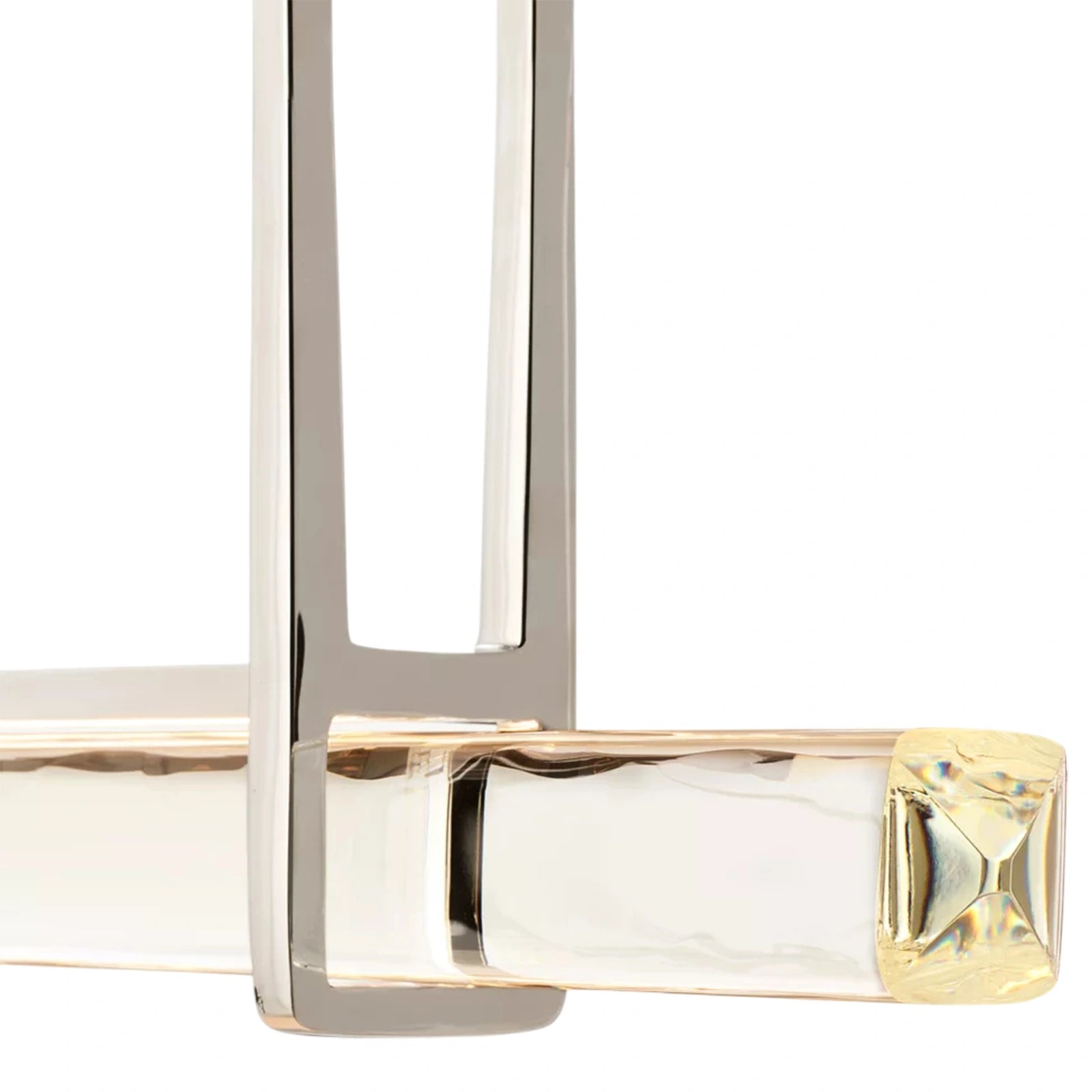 Oudubon Crystal Single Bar Linear Chandelier 60"