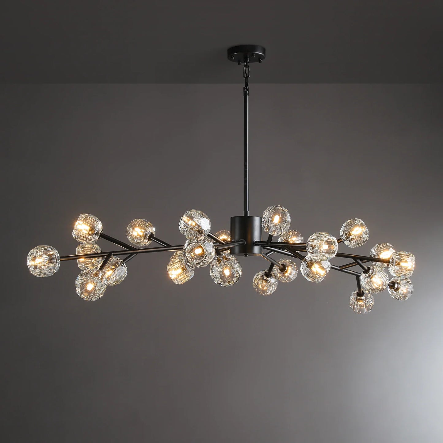 Boule Du Glass Round Chandelier