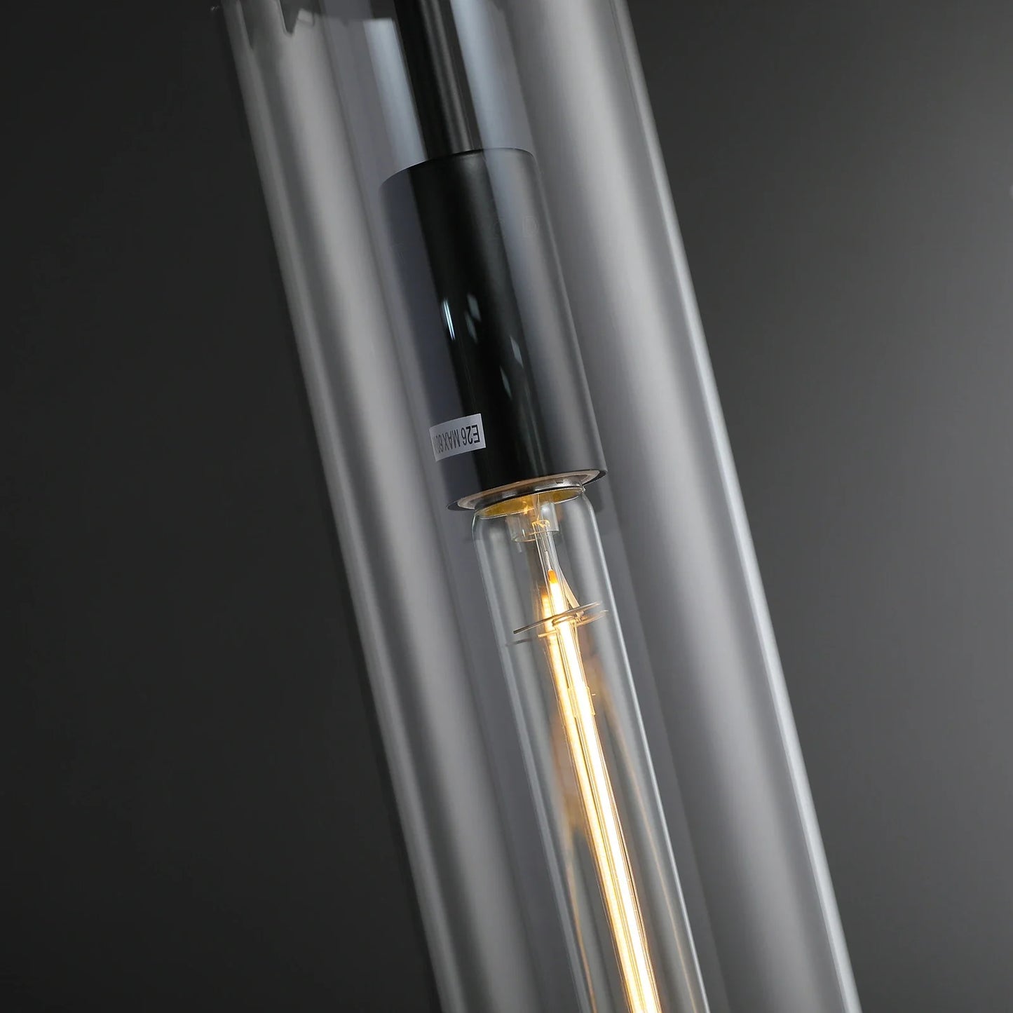 Zephyral Glass Cylinder Pendant