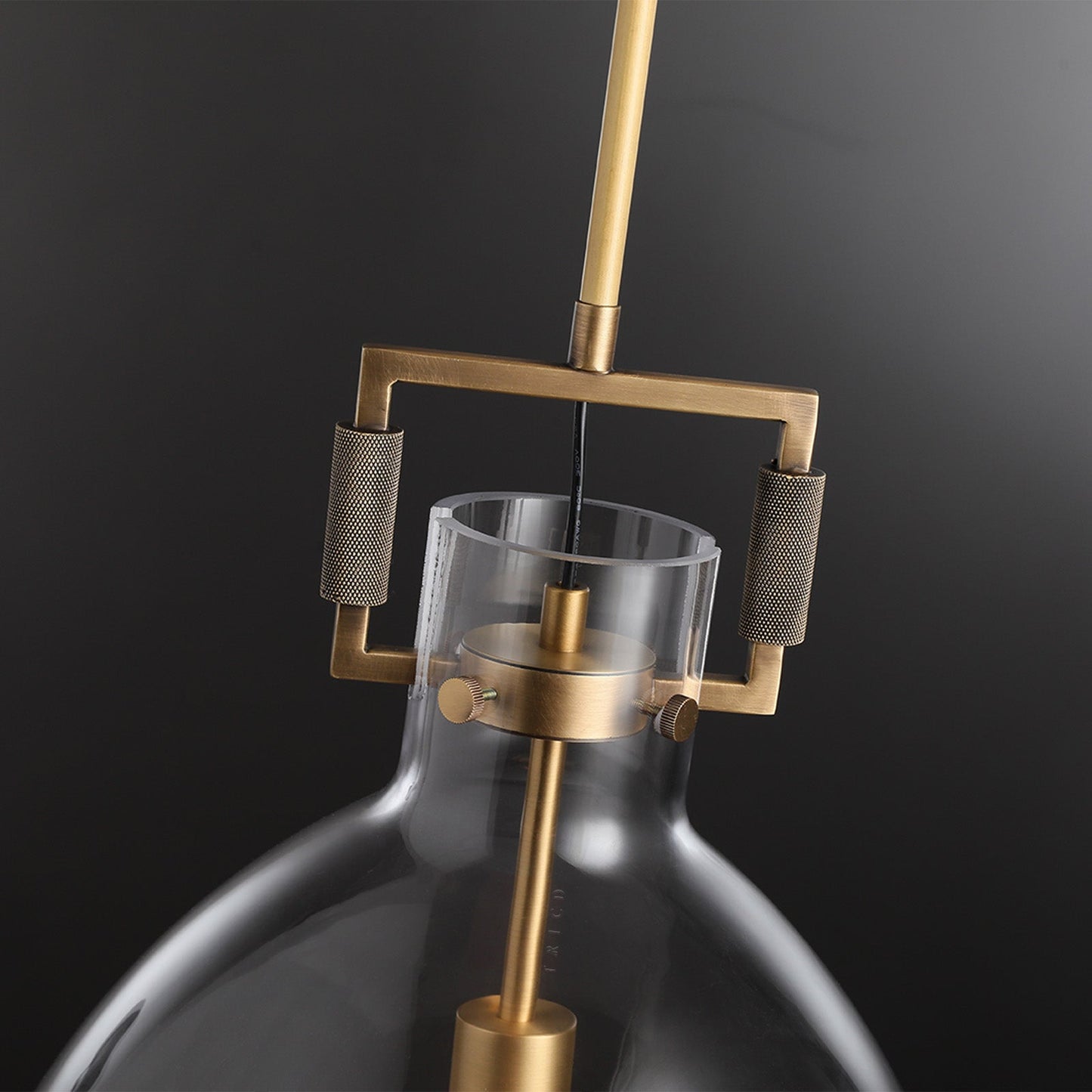 Zephyral Glass Cloche Pendant