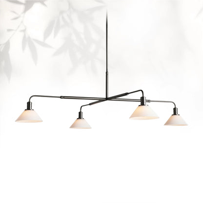 Theron Glass Round Chandelier