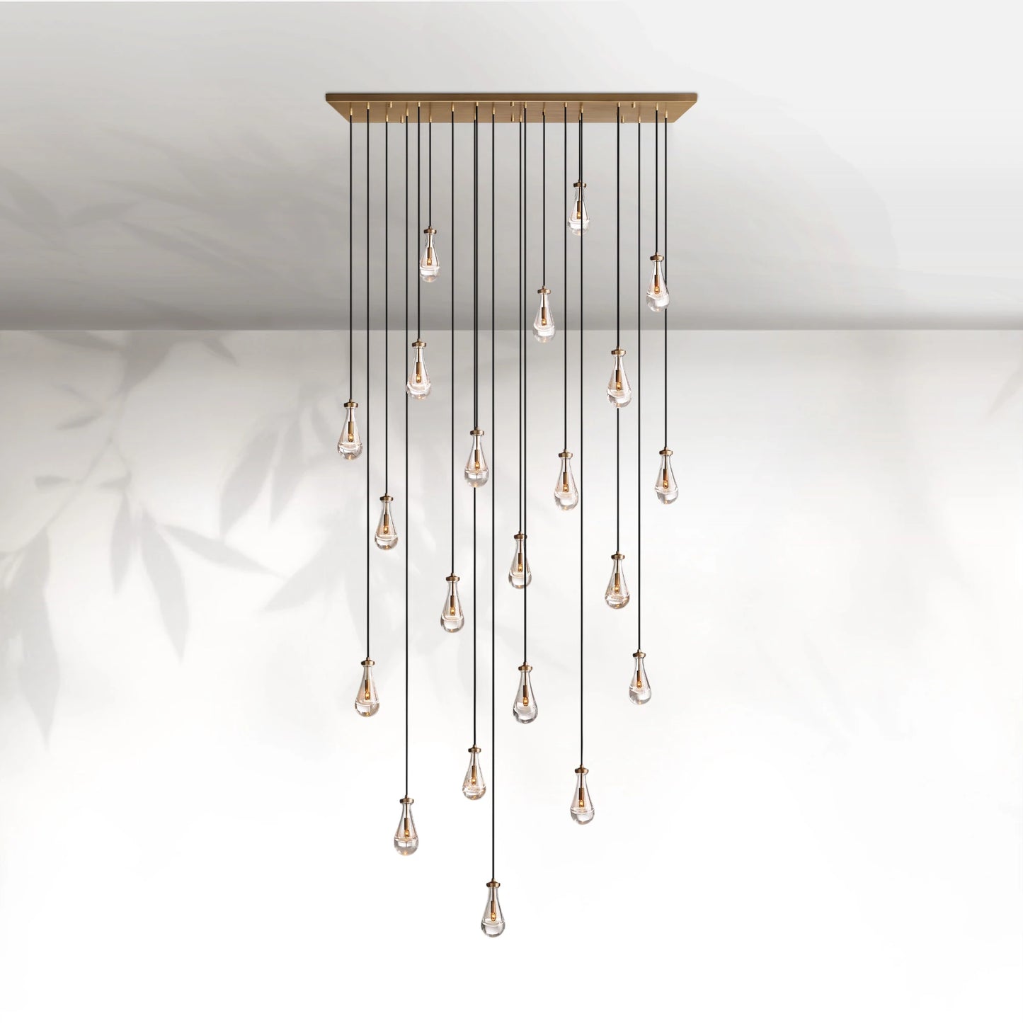 Raindrop Rectangular Chandelier