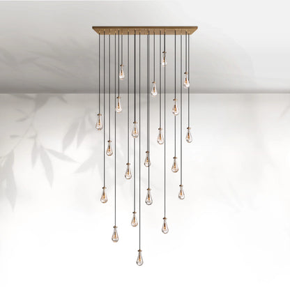 Raindrop Rectangular Chandelier