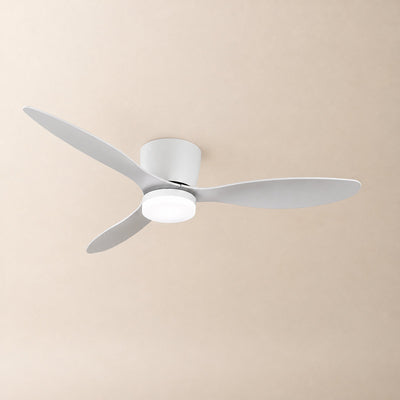 Tricolordeer Contemporary Wood Blade Ceiling Fan Light