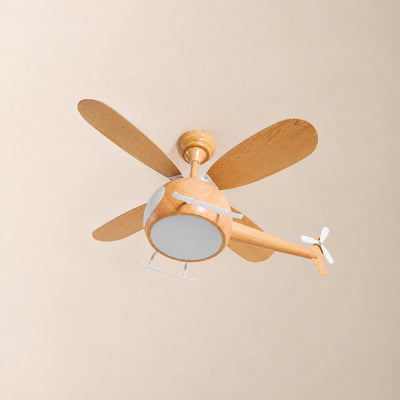 Tricolordeer Aviation Helicopter Ceiling Fan Light