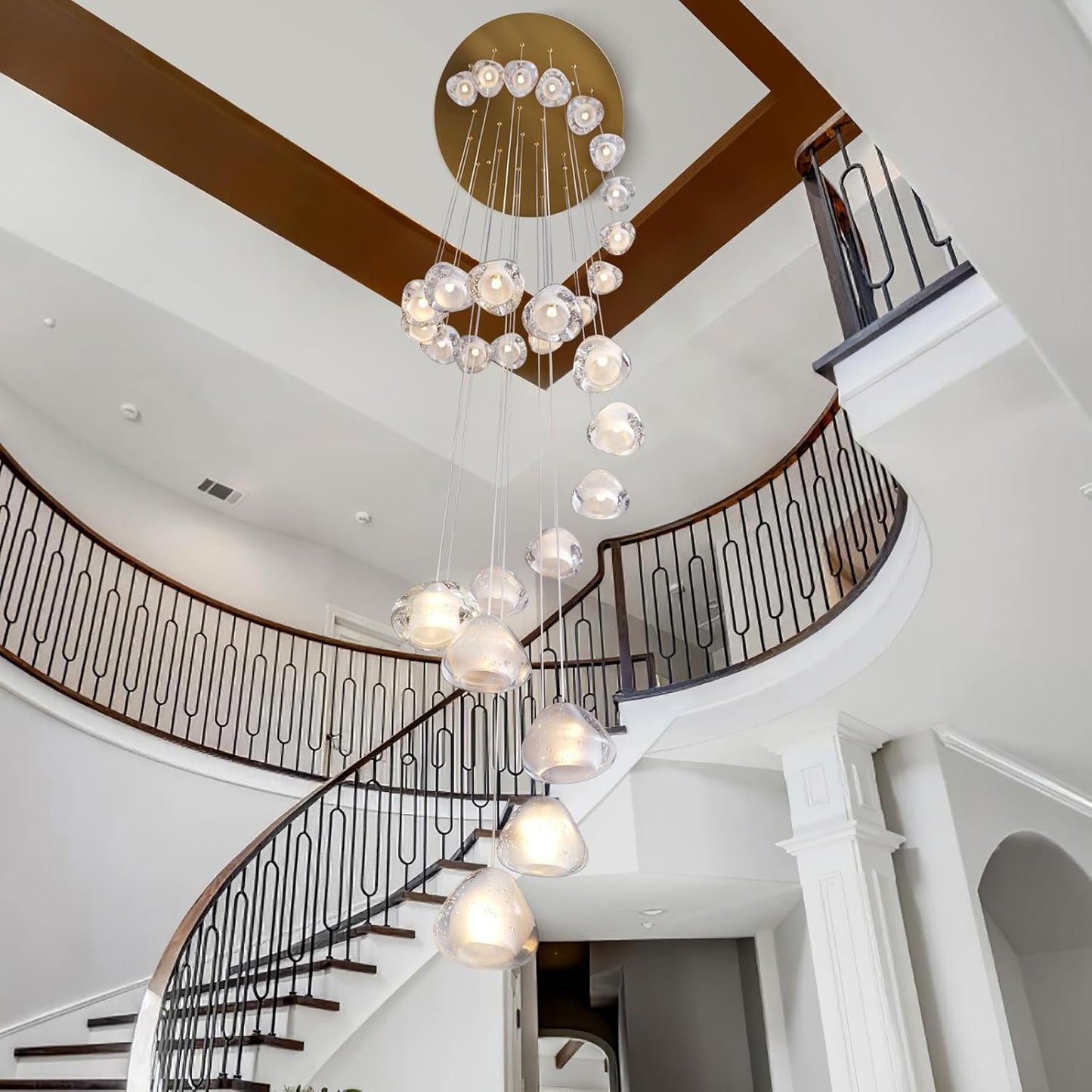 Crystal Staircase Chandelier