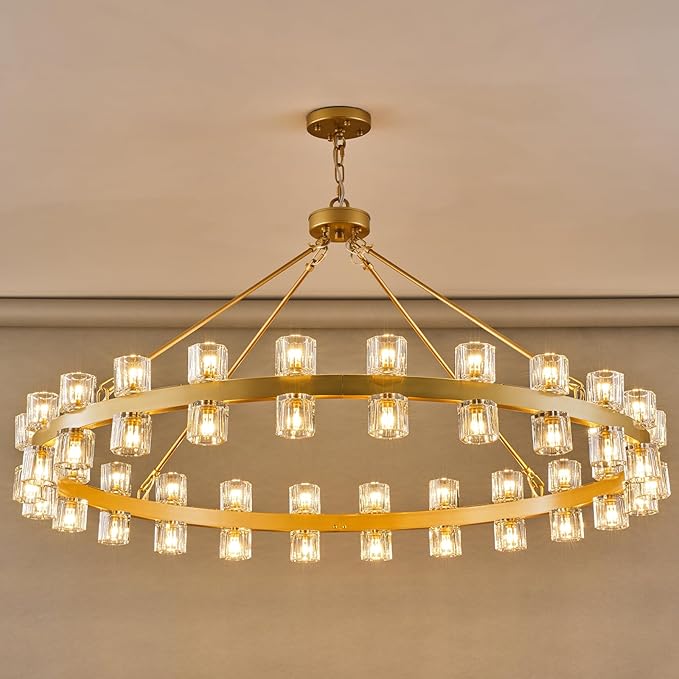 Chain-Style Regel Round Chandelier