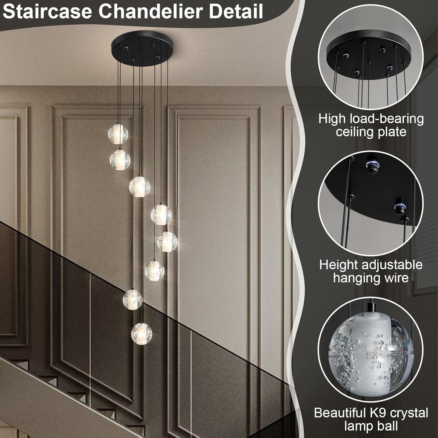 Modern Crystal Chandelier