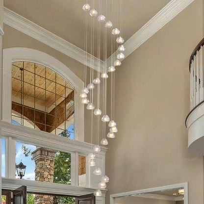 Crystal Staircase Chandelier