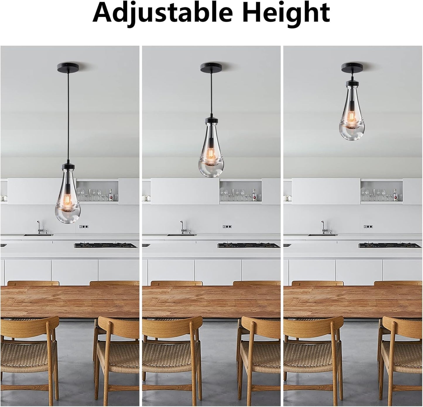 Modern Raindrop Pendant Light