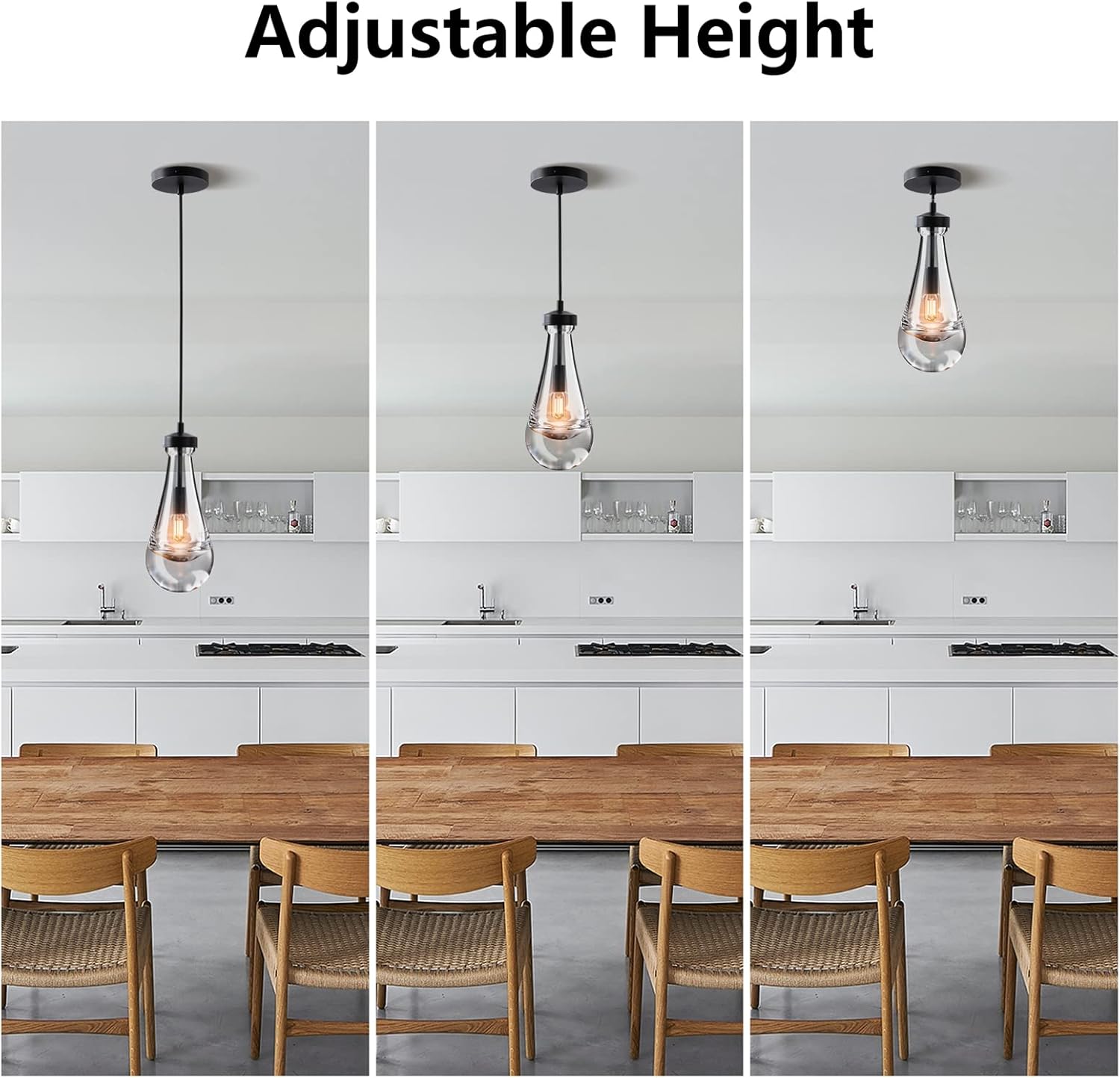 Modern Raindrop Pendant Light